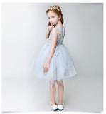 Short Applique Dresses Flower Girl Dress for Wedding SL01