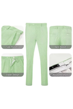 Seersucker Striped Blazer Pants 2 Piece Men's Summer Suit