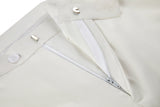 Ivory Two Button Wedding 3 Pieces Slim Fit Men Suits