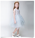 Short Applique Dresses Flower Girl Dress for Wedding SL01