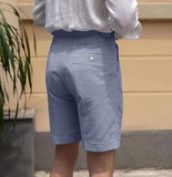 Summer Lightweight Seersucker Suit Shorts Mens Set 2 - Wehilion.uk # # #