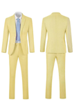 Seersucker Striped Blazer Pants 2 Piece Men's Summer Suit