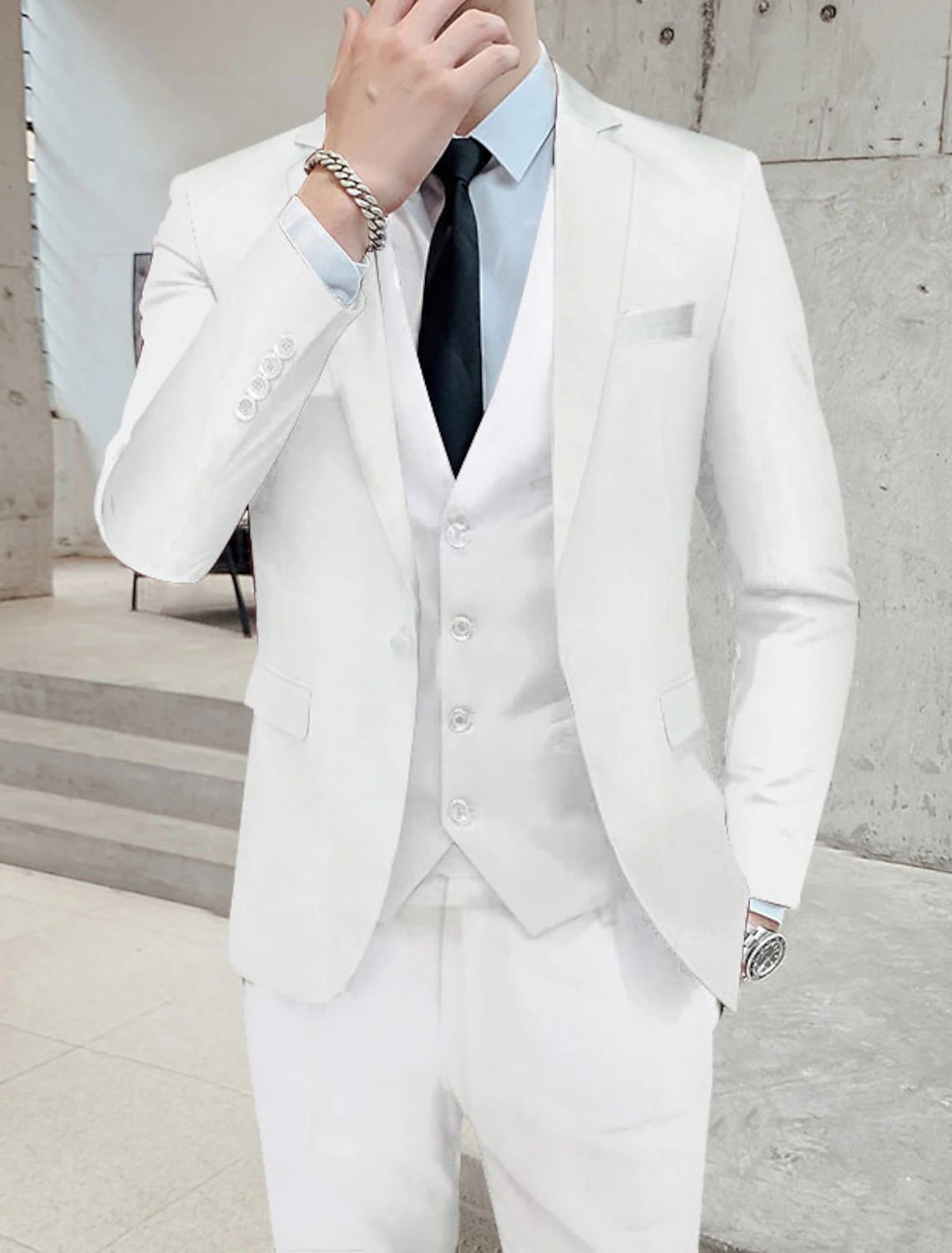 Men's Wedding Suits Business Formal Work Wear Suits 3 Piece Suits - Wehilion.uk # # #