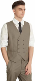 Double Breasted Suit One Button 3 Piece Men's Suit