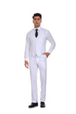 White Party Business Banquet 3 Piece Men Suits