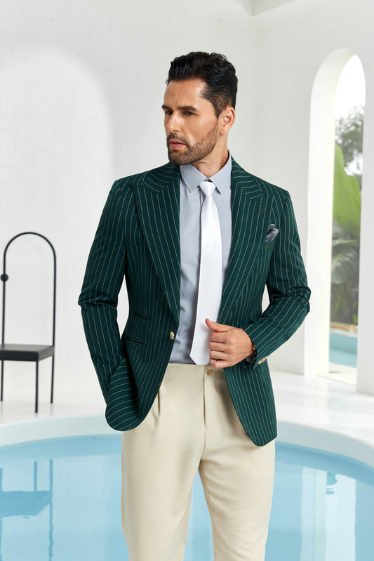 Designer Style New Men's One Button Blazer - Wehilion.uk # # #