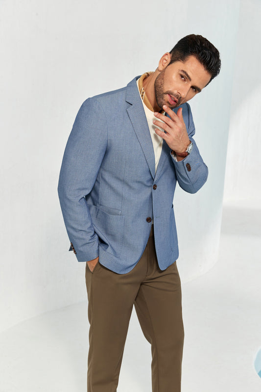 Designer Style New Men's Two Button Blazer - Wehilion.uk # # #