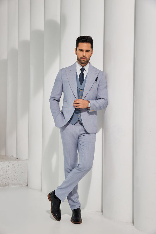 Designer Style New Summer 2 Pieces Men's Suits Jacket+Pants - Wehilion.uk # # #