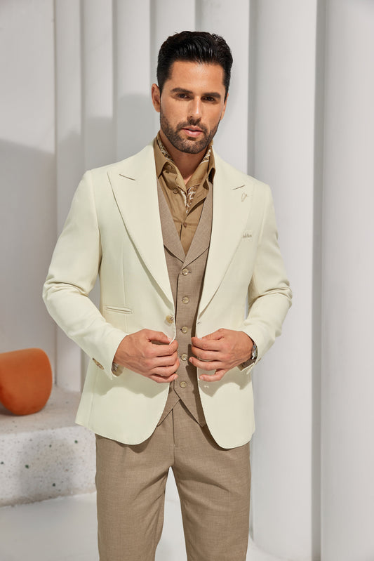 Designer Style New Men's One Button Blazer - Wehilion.uk # # #