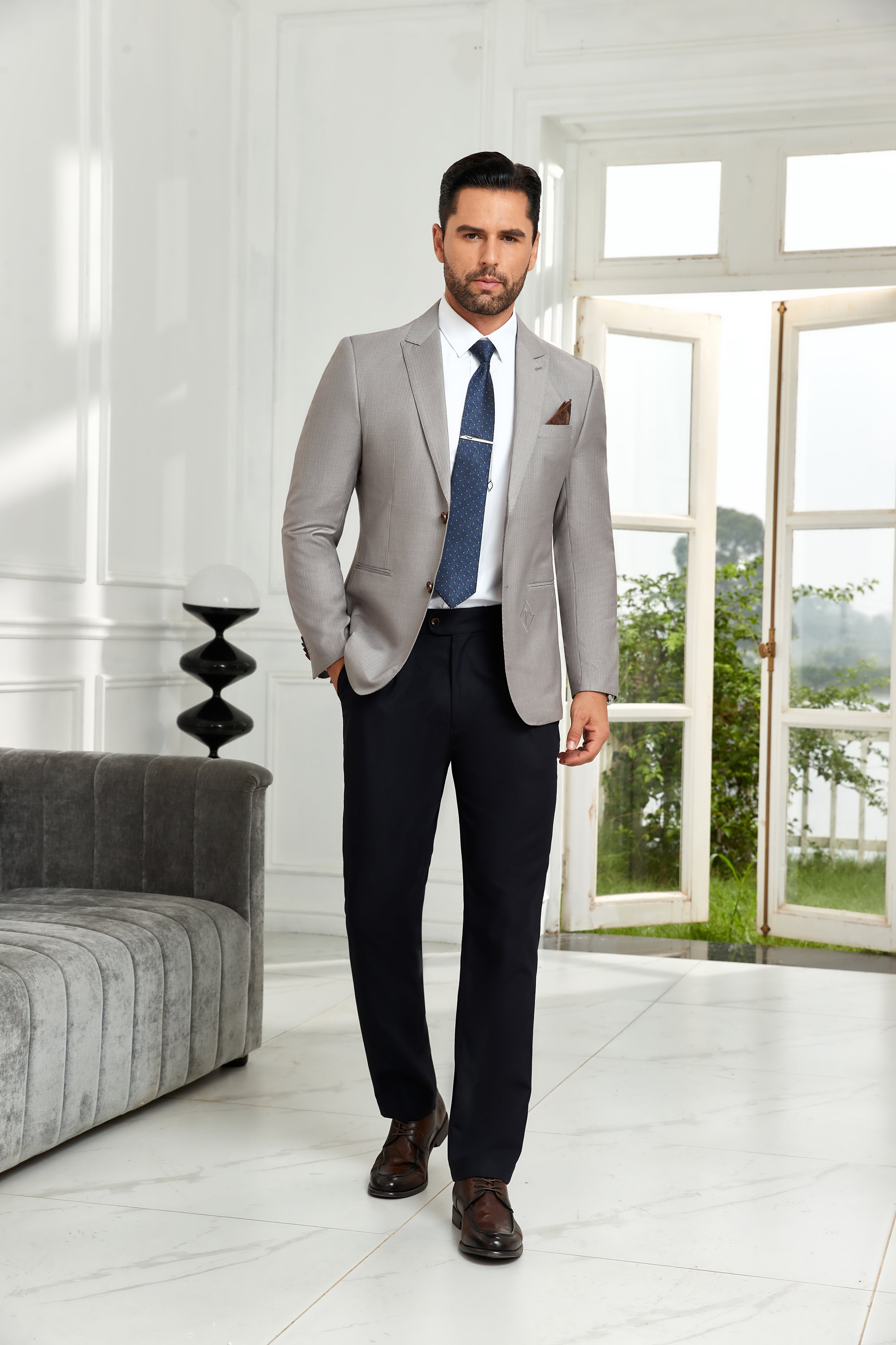 Designer New Style Two Button Men's Blazer - Wehilion.uk # # #