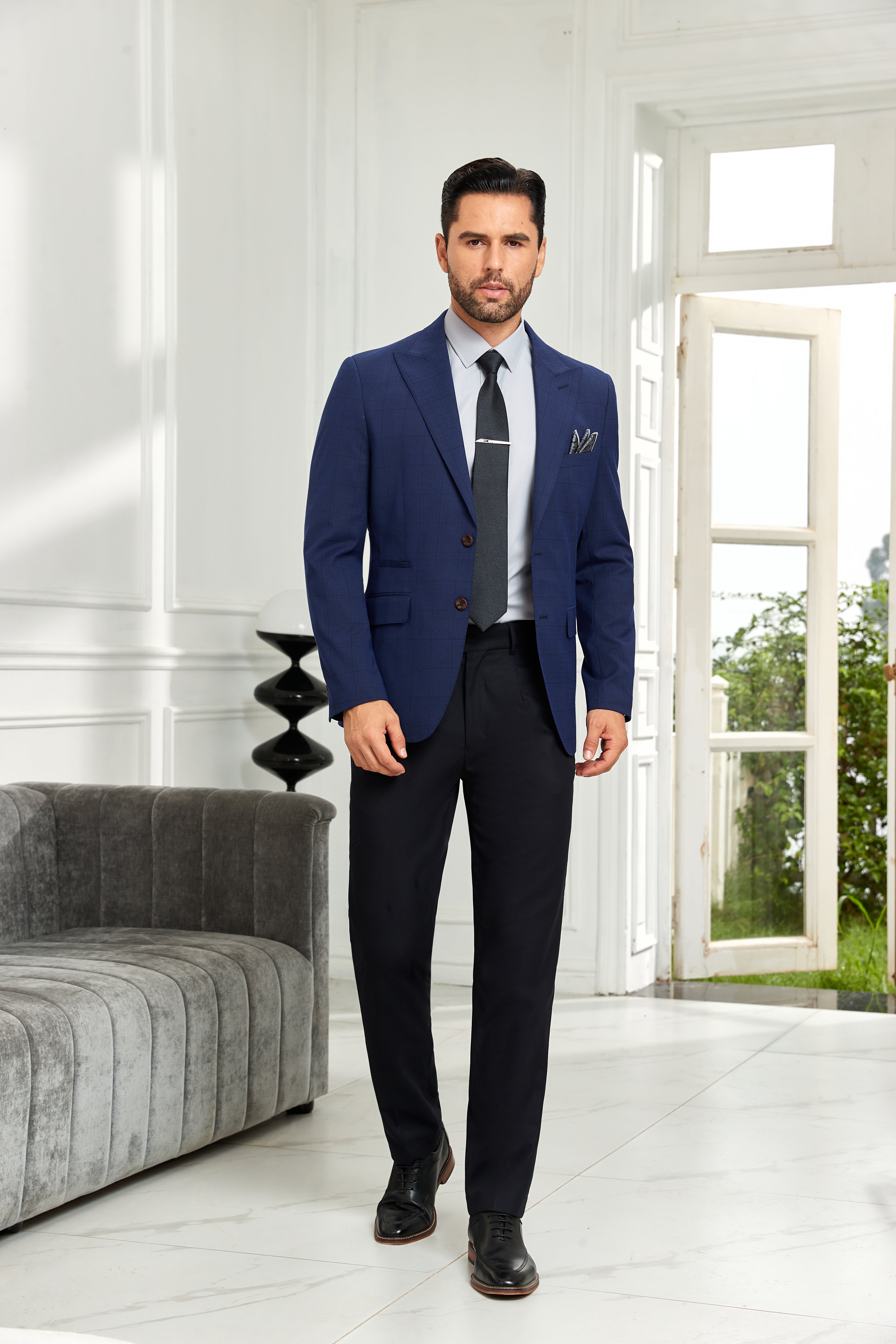 Designer New Style Two Button Men's Blazer - Wehilion.uk # # #