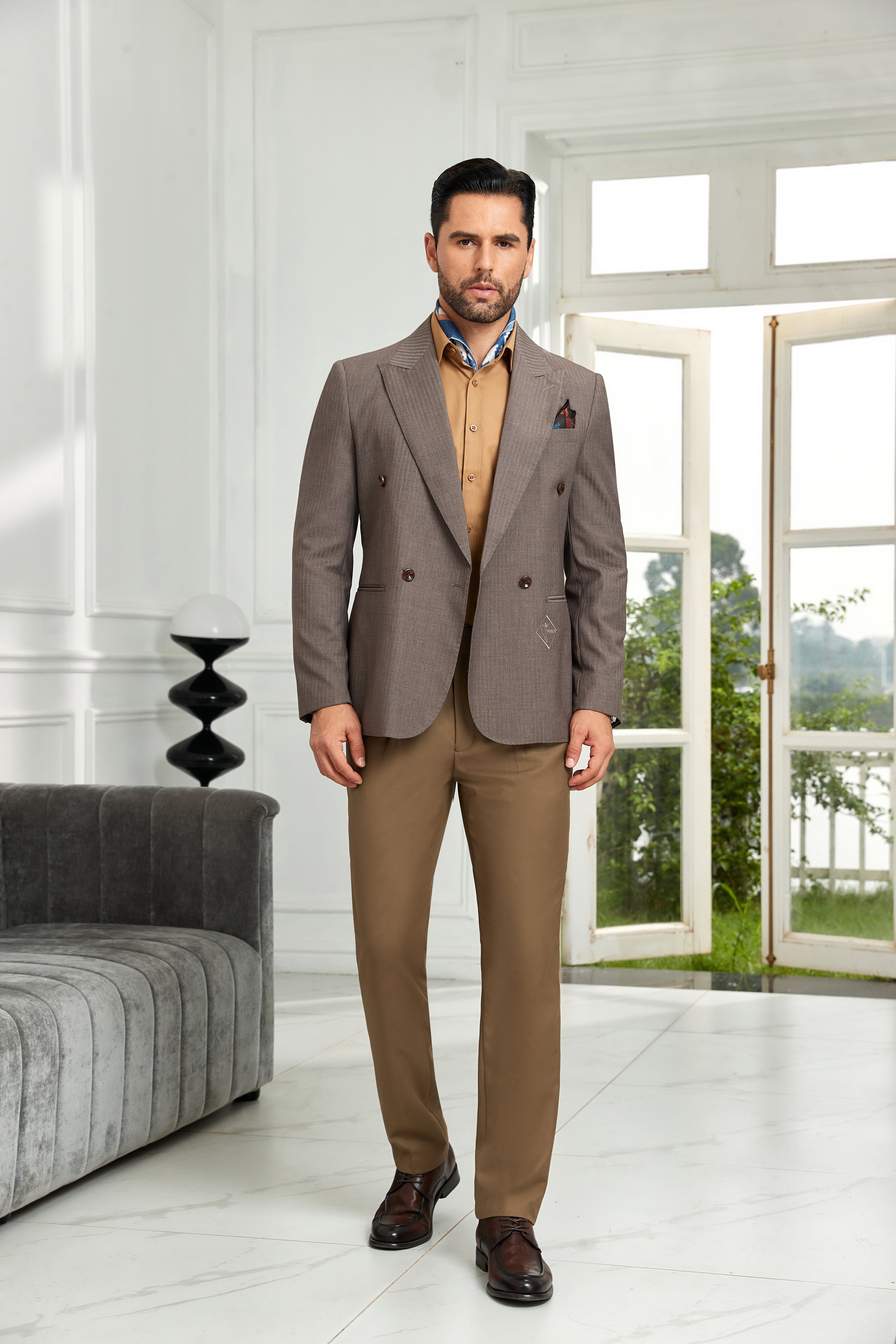 Designer Style New Double Breasted Men's Blazer - Wehilion.uk # # #