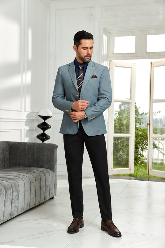 Designer Style Unique Design 2 Pieces Men's Suits Jacket+Pants - Wehilion.uk # # #