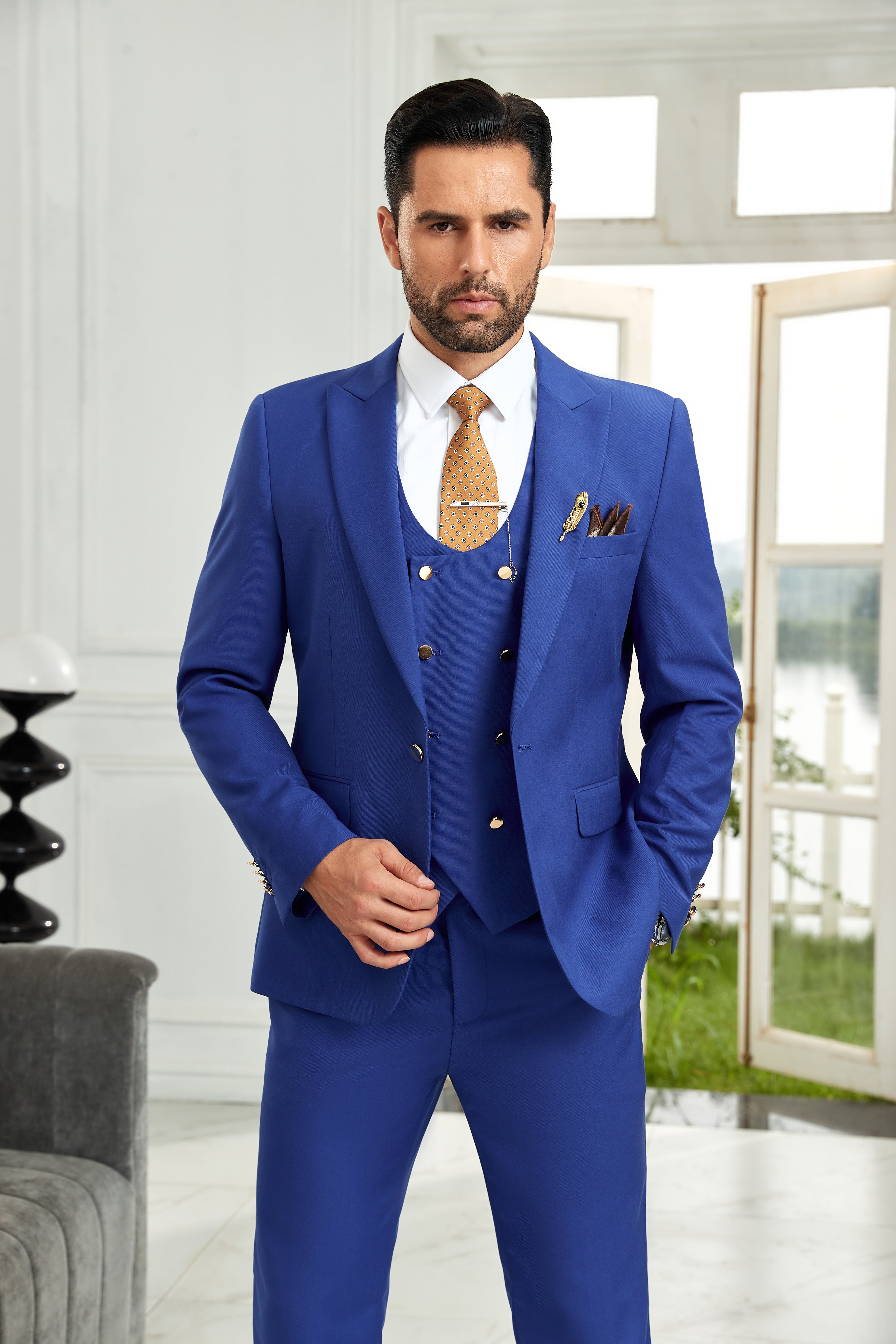 Designer Style Fashion Most Popular 3 Pieces Men Suits - Wehilion.uk # # #