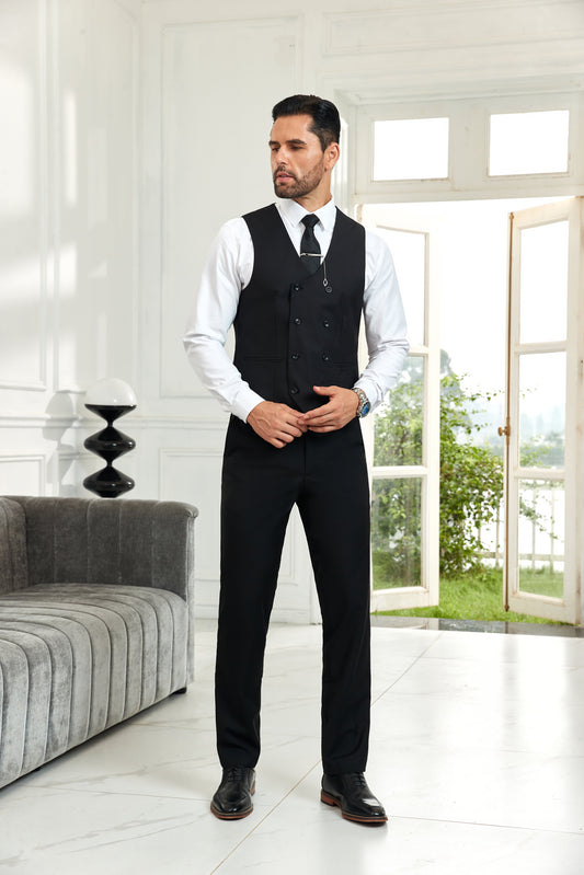 Designer Style Unique Design 2 Pieces Men's Suits Vest+Pants - Wehilion.uk # # #