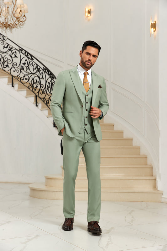 Designer Style Unique Design Modern 3 Pieces Men Suits - Wehilion.uk # # #