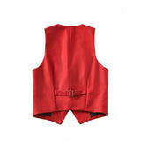 Red Kid Boys Formal Classic Suits Set 5 Piece Boys Suits