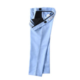 Light Blue Kid Boys Classic 5 Piece Boys Suits
