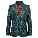 Green Unique Patterned Party 5 Piece Boys Suits