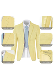 Seersucker Striped Blazer Pants 2 Piece Men's Summer Suit