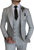 Double Breasted Suit One Button 3 Piece Men's Suit