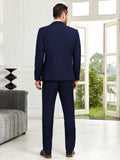 Mens Suit Slim Fit 3 Piece Suit Men Formal Tuxedo Set Casual Wedding Prom Groom Suits