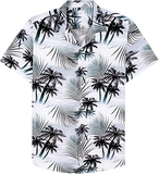 Men's Casual Shirt Daily Holiday Stand Collar Short Sleeve Shirt - Wehilion.uk # # #
