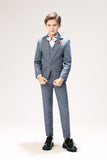 Formal 5 Piece Boys Suits（MORE COLORS+)