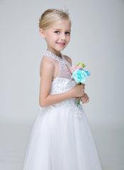 Party Gown Princes Dresses Flower Girl Dress for Wedding Yalu03