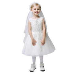 Party Gown Princes Dresses Short Flower Girl Dress for Wedding SLD16