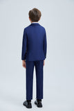 Navy Kid Formal Classic 5 Piece Boys Suits