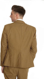Double Breasted Suit One Button 3 Piece Men's Suit