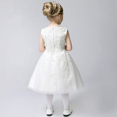 Party Gown Princes Dresses Short Flower Girl Dress for Wedding SLD16