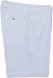 Casual Summer Lightweight Seersucker Suit Shorts Mens Set