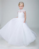 Party Gown Princes Dresses Flower Girl Long Dress for Wedding Yalu08