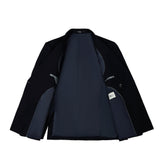 Designer Style New Double Breasted Men's Two Button Stripe Blazer