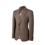 Designer Style New Men's Two Button Stripe Blazer