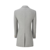 Men's Coat Winter Trench Long Coat With Pockets 2772