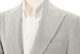 Winter Corduroy Peak Lapel 2 Pieces Men's Suits Jacket+Pants 2786