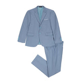 Violet Two Button Wedding 3 Pieces Slim Fit Men Suits