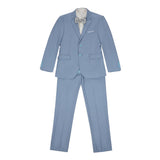 Violet Two Button Wedding 3 Pieces Slim Fit Men Suits