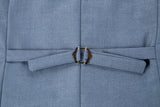 Denim Blue Men's Vest for Party, Wedding and Business