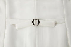 Ivory Men's Vest for Party, Wedding and Business
