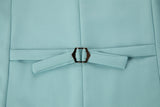 Mint Green Two Button Wedding 3 Pieces Slim Fit Men Suits