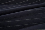 Navy Stripe Men's Pants for Party, Wedding and Business