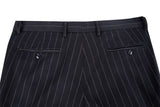 Navy Stripe Men's Pants for Party, Wedding and Business