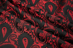 Burgundy Unique Patterned Men's Blazer for Party, Wedding and Business