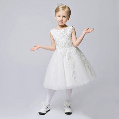 Party Gown Princes Dresses Short Flower Girl Dress for Wedding SLD16