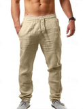 Men's Shirt Linen Shirt Spring & Summer Casual Daily Long Sleeve Shirt - Wehilion.uk # # #