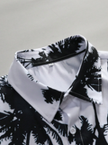 Men's Casual Shirt Daily Holiday Stand Collar Short Sleeve Shirt - Wehilion.uk # # #